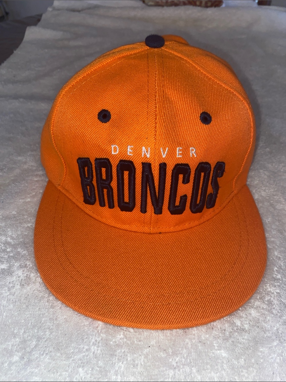 Denver Broncos NFL Orange Snapback Hat